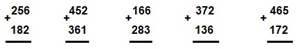 Giải câu 2 cộng các số có ba chữ số (có nhớ một lần)