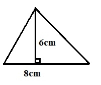 Giải câu 1 bài diện tích hình tam giác