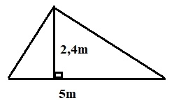 Giải bài diện tích hình tam giác